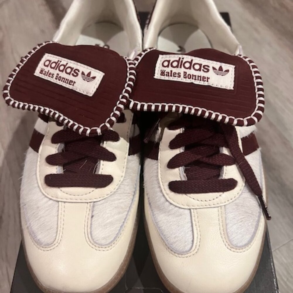 Adidas x Wales Bonner Samba Calf Hair Sneakers 'Cream White'